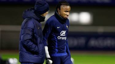 Nkunku se lesionó en la práctica de Francia y se pierde el Mundial.