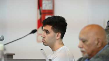 Ramiro Gutiérrez, acusado de atropellar y matar a Facundo Castillo. (Florencia Salto). 