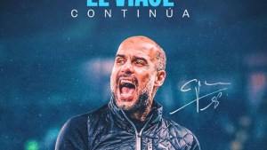 Guardiola renovó con el Manchester City