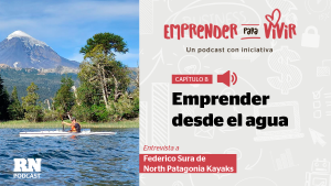 Hace kayaks en San Martín de los Andes y comparte su pasión en «Emprender para vivir»