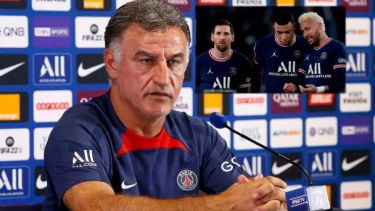 Galtier y el futuro de Messi en el PSG luego del Mundial