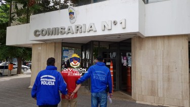 Capturan en Neuquén a un prófugo que era intensamente buscado por la Interpol . Gentileza Policía de Neuquén 