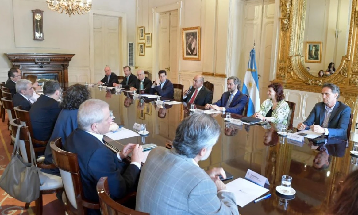 Tras los cambios, se reunió el Gabinete de ministros de Alberto Fernández. 