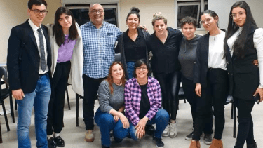 El equipo de litigación, conformado por estudiantes y docentes de abogacía de la UNCo, viajarán a representar a Río Negro en San Luis. Foto Gentileza.