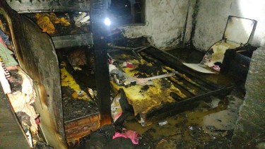 Incendio en Vista Alegre Norte. foto: https://www.facebook.com/CentenarioDigital