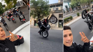 L-Gante será denunciado por participar de una peligrosa caravana en homenaje a El Noba