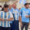 Imagen de Descubrieron a Darío Martínez en Qatar después de un partido de Argentina y no pasó desapercibido