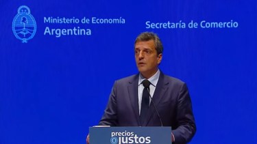 El programa Precios Justos se presentó oficialmente el mes pasado. Foto: Captura transmisión en vivo.