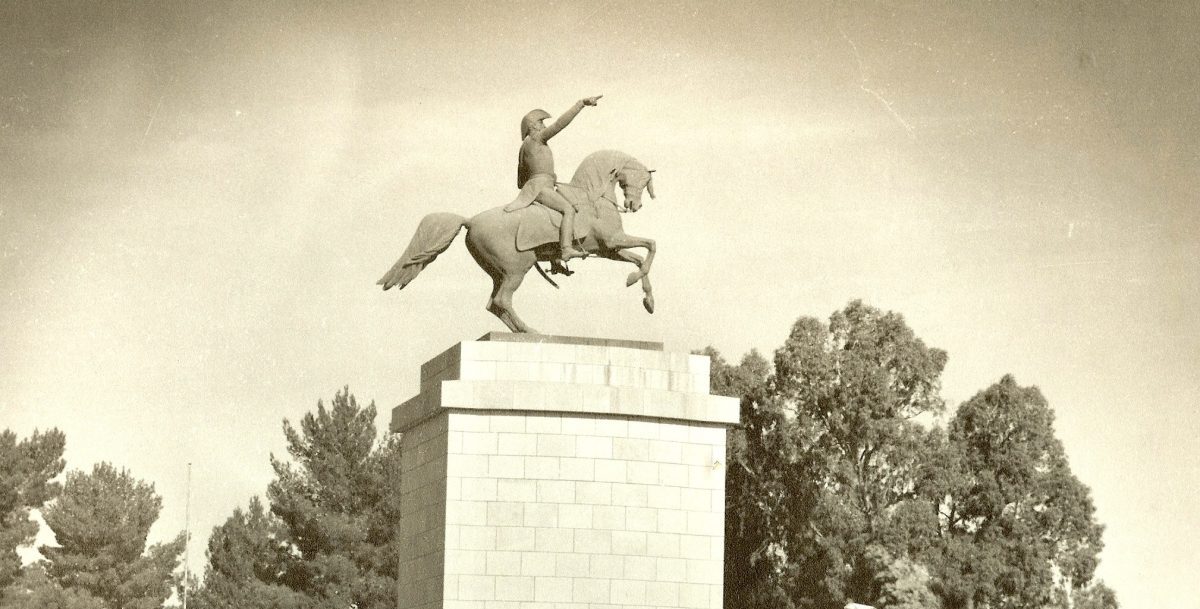 Imagen del monumentos antes de ser remodelado en 2014. (FOTOS: Gentileza Archivo Histórico Municipal)