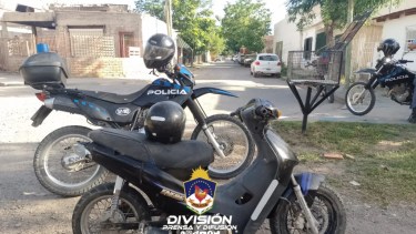 Circulaba por el bajo de Neuquén en una moto robada en Allen