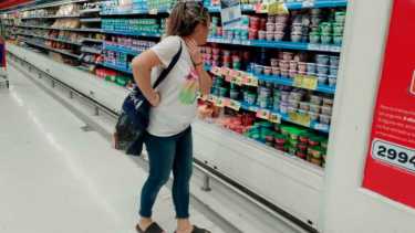 Los alimentos se posicionaron 0,8 puntos por arriba del promedio. Foto Yamil Regules