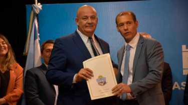 El funcionario juró en el cargo en noviembre de 2022, tras la salida de Abel Di Luca. Foto Yamil Regules.