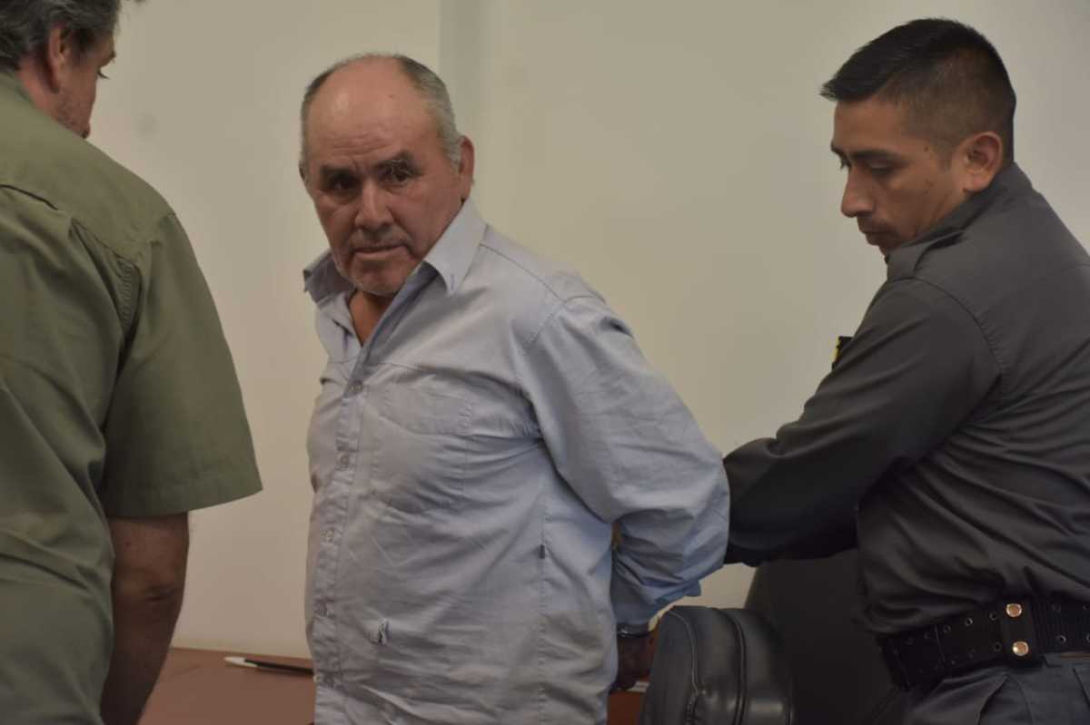 A Gabriel Castro Herrera le impusieron seis meses de prisión preventiva. Era el conocido de Auer. (Yamil Regules)