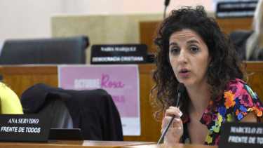 La edil aseguró que en el Frente de Todos no se la escuchó. (FOTO: Matías Subat)