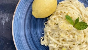 Tagliatelle al limón, una receta irresistible