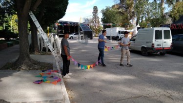 Los festejos del nuevo aniversario se desarrollarán en la zona céntrica de Villa Regina. (Foto Pablo Accinelli)