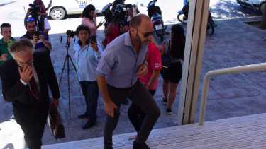 El conductor televisivo imputado está hace un mes en la provincia de Buenos Aires. Foto: Alejandro Carnevale