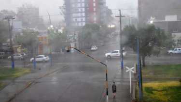Se esperan posibles tormentas en los Valles de Río Negro para este lunes en la noche. Foto: Juan Thomes.-
