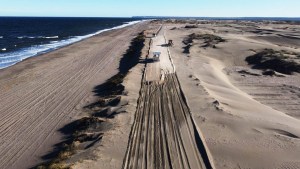 Todo listo para rehabilitar el Camino de la Costa entre El Cóndor y el puerto de San Antonio Este