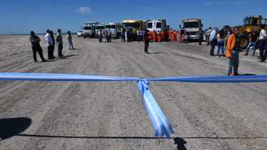La reinaguración se realizó en proximidades de Caleta de Los Loros. Foto: Marcelo Ochoa.