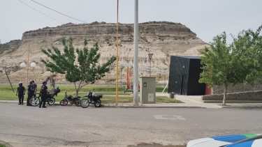 El operativo se realizó en la calle Florencio Sánchez. (Foto gentileza)