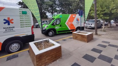 El Sarme cumplió un año de servicio en la capital rionegrina.