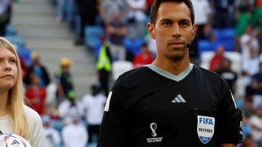 Tello tuvo un buen árbitraje en la victoria de Suiza frente a Camerún