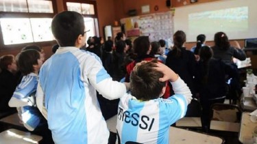 Los partidos del Mundial se disputarán durante los horarios escolares.