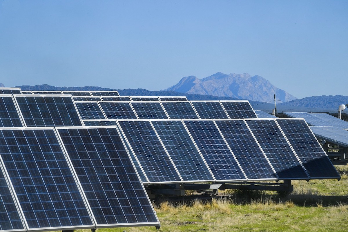 La energía que aportará YPF Luz será de la mano de su parque solar Zonda.(Foto: gentileza)