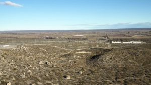 El parque solar de Huergo, un proyecto que nunca vio la luz