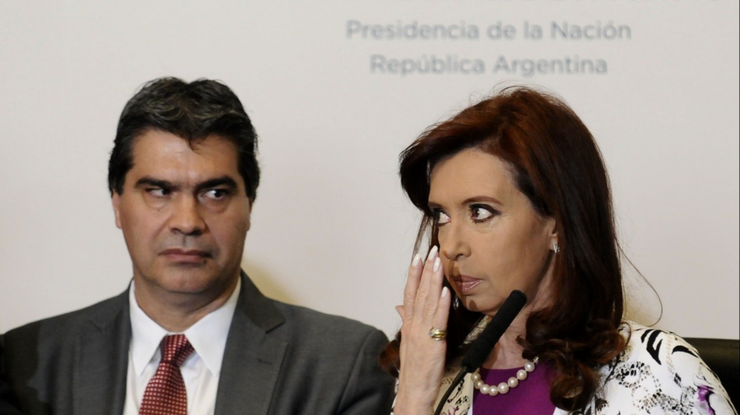 Capitanich fue Jefe de Gabinete del Cristina Fernández durante su último mandato. Foto archivo