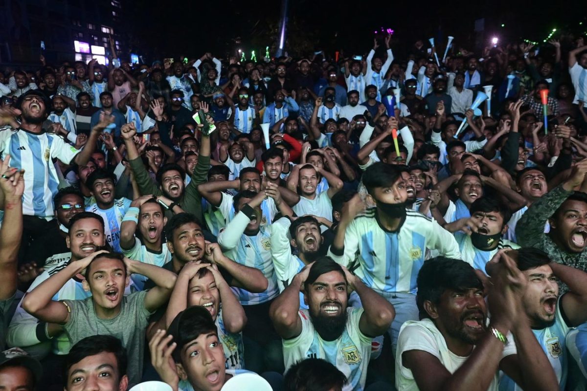Bangladesh celebró el triunfo de la Selección Argentina en Qatar. Archivo
.-