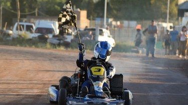 Buscaglia se consagró en el Karting con Caja