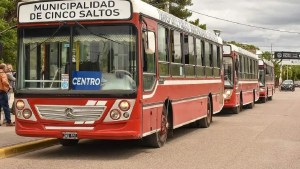 Aumentan la tarifa del pasaje de colectivo en Cinco Saltos