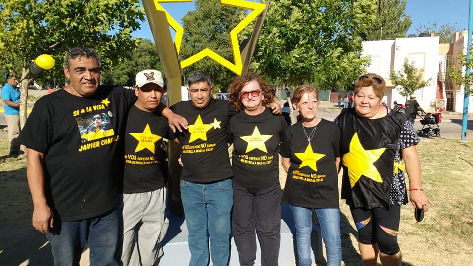 Integrantes de Estrellas Amarillas de Río Negro invitan a celebrar un año Nuevo responsable. Foto: Gentileza