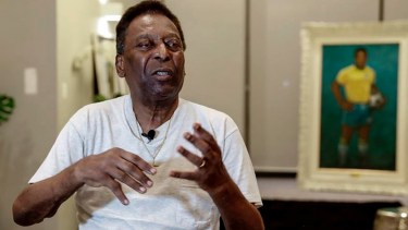 La salud de Pelé empeoró y sus familiares ya comenzaron a despedirlo en Brasil. Foto AFP.