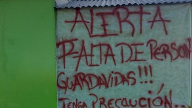 En algunas playas el servicio se brinda con apenas 2 guardavidas durante la semana. Foto Gentileza