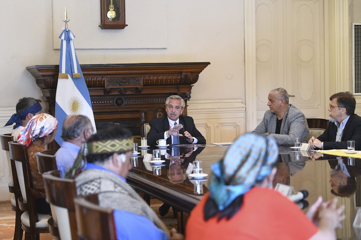 El presidente Alberto Fernández impulsó en diciembre una mesa de diálogo que finalmente llegó a un acuerdo firmado el último jueves. Archivo