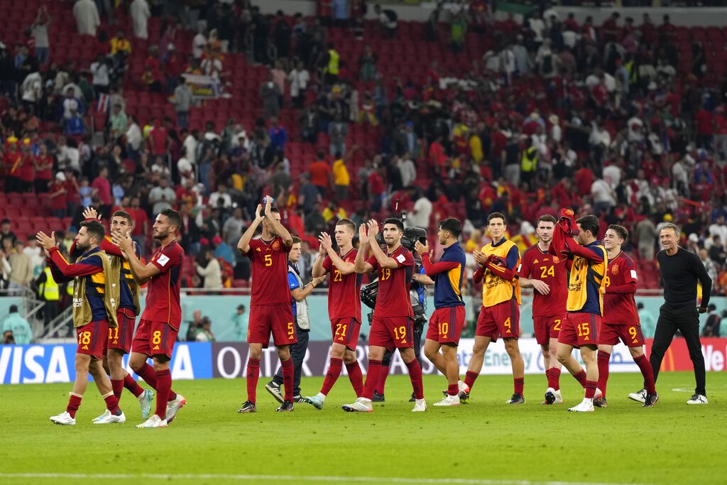 España es la gran candidata a meterse en los cuartos de final. (AP Foto/Alessandra Tarantino)