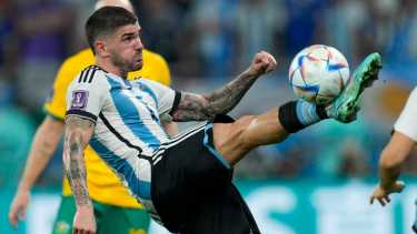 Rodrigo De Paul será titular. (Foto: AP Photo/Jorge Saenz)