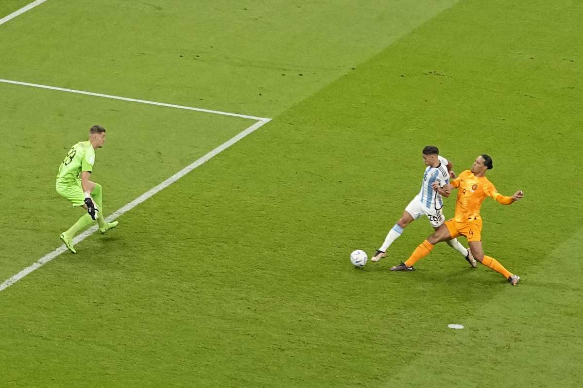 Molina y un gol inolvidable. (Foto: AP)