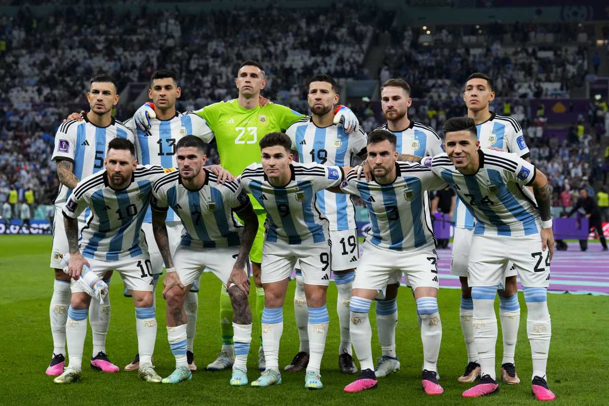 La Selección Argentina y la ilusión de un país (Foto: AP).