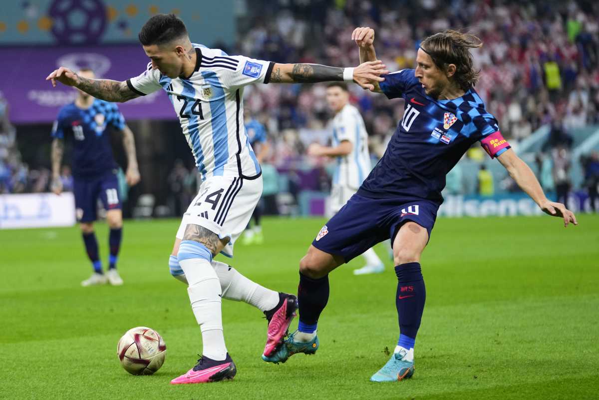 Enzo Fernández es jugador del Bénfica de Portugal, aunque todo parece indic...