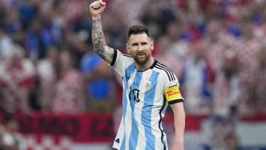 Messi llegó a 11 goles en Mundiales y lleva 5 en Qatar. (Foto: AP)