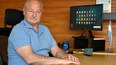 Carlos Aristegui continuará al frente de la cooperativa más grande de la provincia. Foto: Chino Leiva