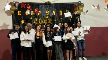 Con título en mano, Ignacio Jara terminó sus estudios. Foto: gentileza