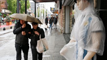 Las tormentas también llegarán a la cordillera, sobre el cierre del lunes. Foto: Alfredo Leiva.-