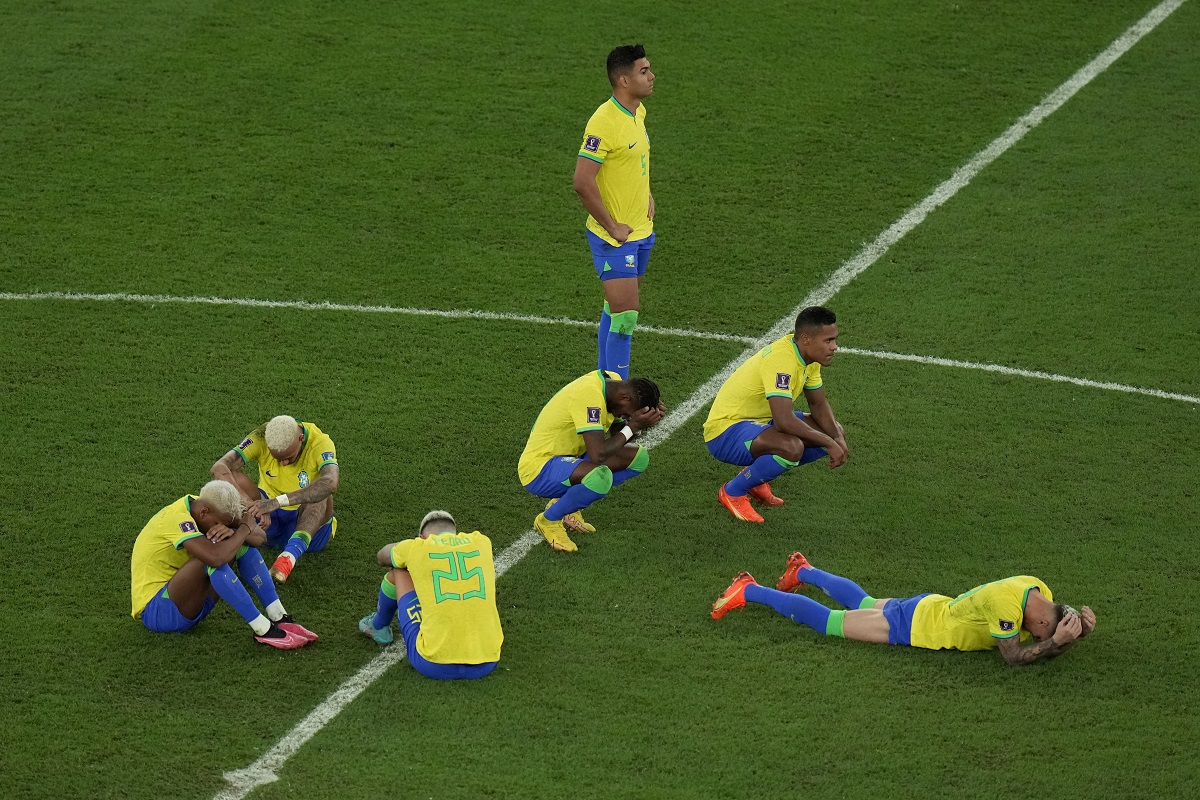 Afuera Brasil: Croacia le ganó en los penales y lo eliminó de Qatar 2022. Foto: AP 