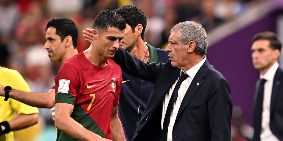 "No me gustó nada su reacción", aseguró el entrenador de la selección de Portugal.