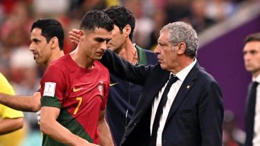 "No me gustó nada su reacción", aseguró el entrenador de la selección de Portugal.